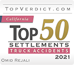 Top 50 Settlements Truck Accidents 2021